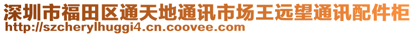 深圳市福田區(qū)通天地通訊市場王遠望通訊配件柜