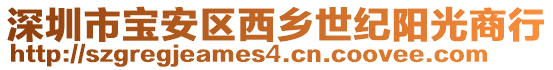 深圳市寶安區(qū)西鄉(xiāng)世紀(jì)陽光商行