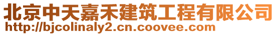 北京中天嘉禾建筑工程有限公司