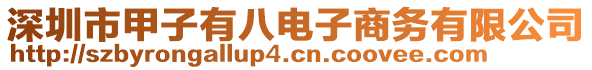 深圳市甲子有八電子商務(wù)有限公司