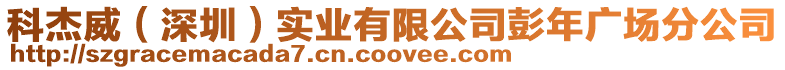 科杰威(深圳)實(shí)業(yè)有限公司彭年廣場(chǎng)分公司
