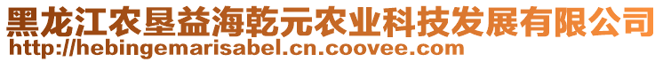 黑龍江農(nóng)墾益海乾元農(nóng)業(yè)科技發(fā)展有限公司