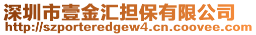 深圳市壹金匯擔(dān)保有限公司