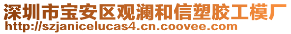 深圳市寶安區(qū)觀瀾和信塑膠工模廠