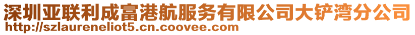 深圳亞聯(lián)利成富港航服務(wù)有限公司大鏟灣分公司