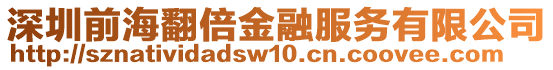 深圳前海翻倍金融服務有限公司