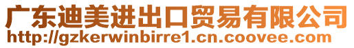 廣東迪美進(jìn)出口貿(mào)易有限公司