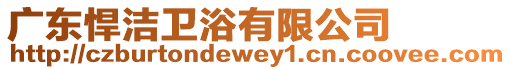 廣東悍潔衛浴有限公司