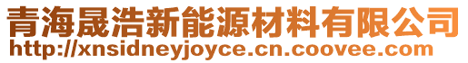 青海晟浩新能源材料有限公司