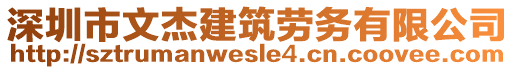 深圳市文杰建筑勞務(wù)有限公司