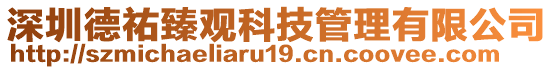 深圳德祐臻觀科技管理有限公司