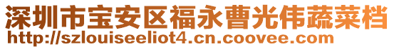 深圳市寶安區福永曹光偉蔬菜檔