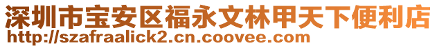 深圳市寶安區福永文林甲天下便利店