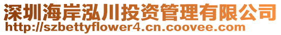 深圳海岸泓川投資管理有限公司