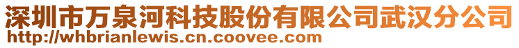 深圳市萬(wàn)泉河科技股份有限公司武漢分公司