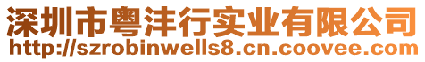 深圳市粵灃行實業(yè)有限公司