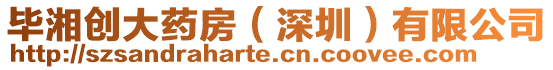 畢湘創(chuàng)大藥房(深圳)有限公司