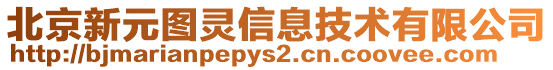 北京新元圖靈信息技術(shù)有限公司