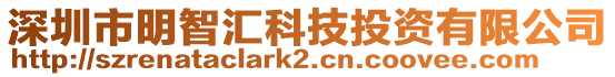深圳市明智匯科技投資有限公司