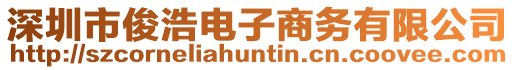 深圳市俊浩電子商務有限公司