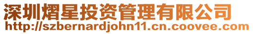 深圳熠星投資管理有限公司