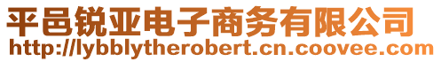 平邑銳亞電子商務(wù)有限公司