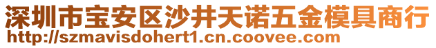 深圳市寶安區沙井天諾五金模具商行