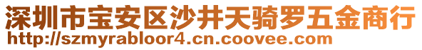 深圳市寶安區沙井天騎羅五金商行