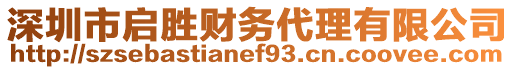 深圳市啟勝財務(wù)代理有限公司