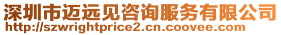 深圳市邁遠見咨詢服務(wù)有限公司