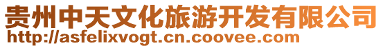 貴州中天文化旅游開發有限公司