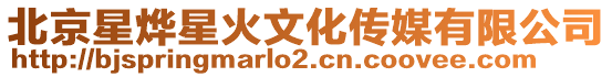 北京星燁星火文化傳媒有限公司
