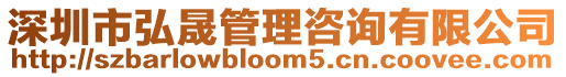 深圳市弘晟管理咨詢有限公司