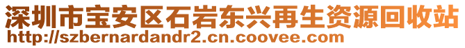 深圳市寶安區石巖東興再生資源回收站