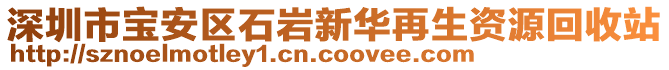 深圳市寶安區(qū)石巖新華再生資源回收站