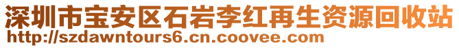 深圳市寶安區石巖李紅再生資源回收站