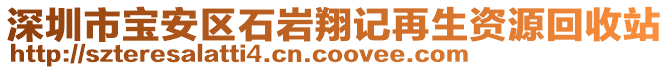 深圳市寶安區石巖翔記再生資源回收站