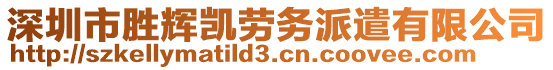 深圳市勝輝凱勞務(wù)派遣有限公司