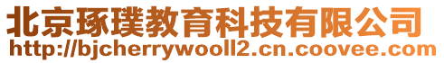 北京琢璞教育科技有限公司