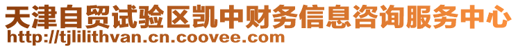 天津自貿試驗區凱中財務信息咨詢服務中心