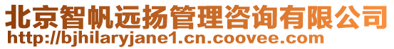 北京智帆遠(yuǎn)揚(yáng)管理咨詢有限公司
