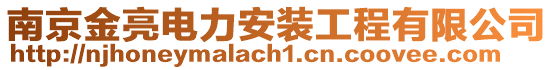 南京金亮電力安裝工程有限公司