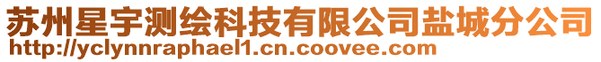 蘇州星宇測繪科技有限公司鹽城分公司