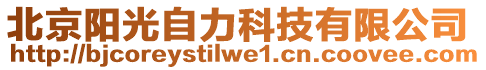 北京陽(yáng)光自力科技有限公司