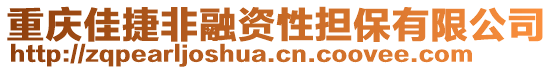 重慶佳捷非融資性擔保有限公司