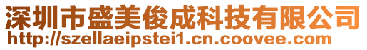 深圳市盛美俊成科技有限公司