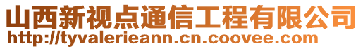 山西新視點通信工程有限公司