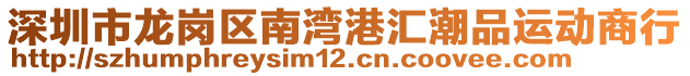 深圳市龍崗區(qū)南灣港匯潮品運動商行