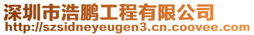 深圳市浩鵬工程有限公司