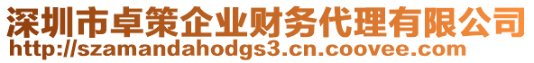 深圳市卓策企業(yè)財(cái)務(wù)代理有限公司